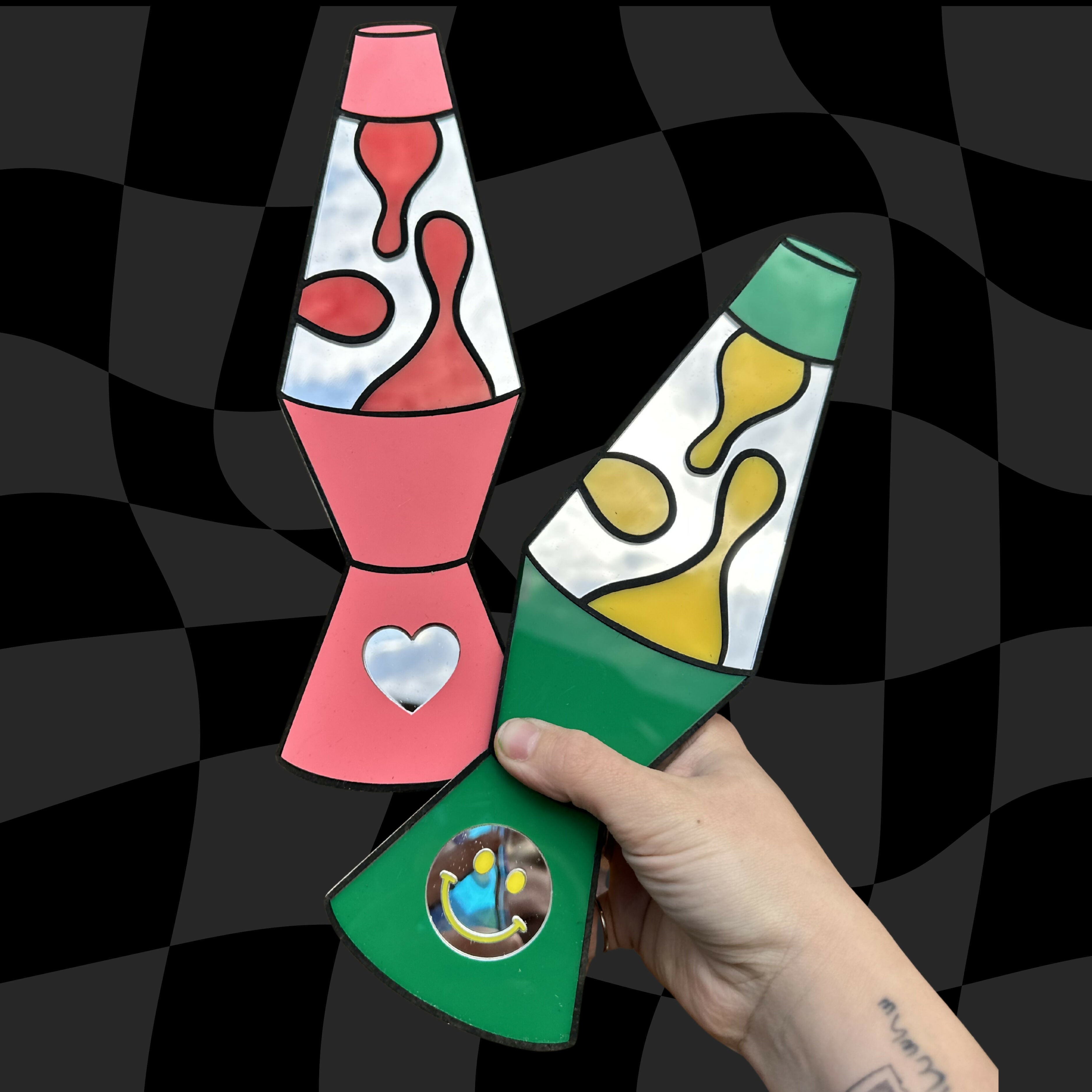 Lava Lamp Wall Art/Mirror - Dopamine Decor