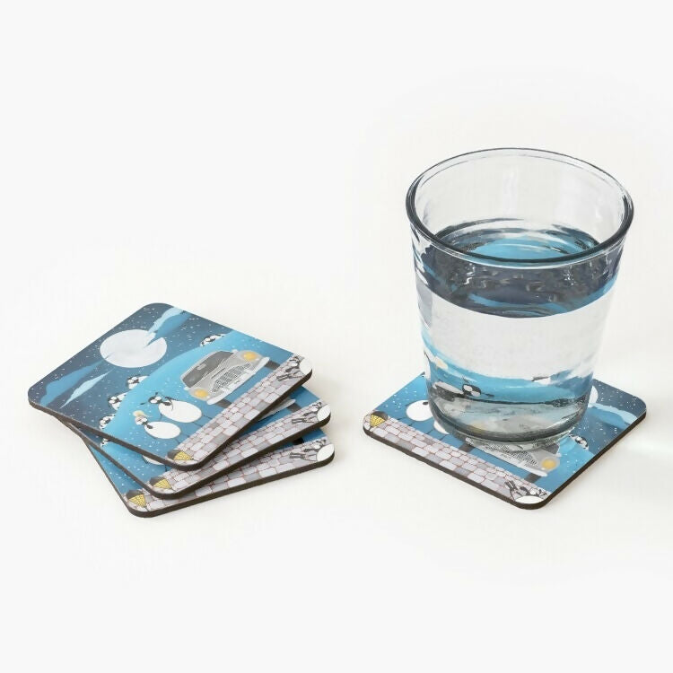 Double Wool 7 - Coaster