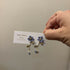 Micro Crochet Flower earrings