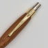 Hand Turned Click Pen made from Mahogany Wood