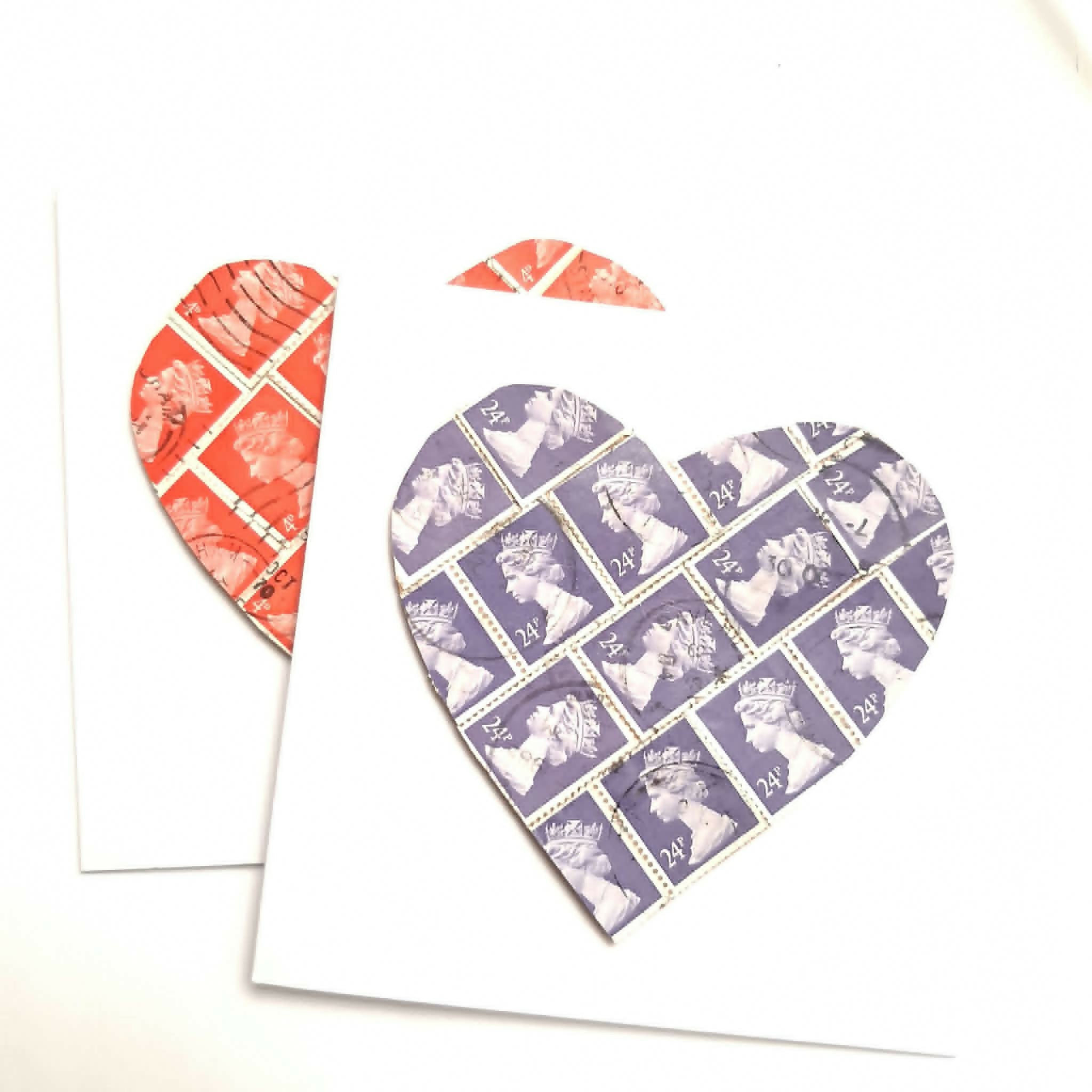 Postage Stamp Greeting Card