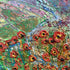 Poppies by the Beck #1 Original Oil Painting On Canvas