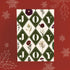 Pressed Flower JOY Print Christmas Card