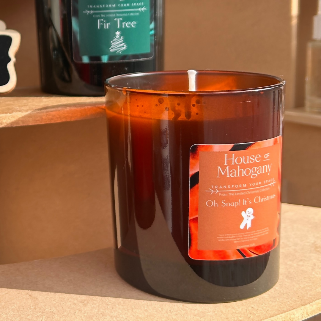 Oh Snap! It's Christmas Soy Wax Scented Festive Candle