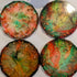 LARGE MULTI COLOUR HANDMADE COASTERS - SOLD SEPARATELY