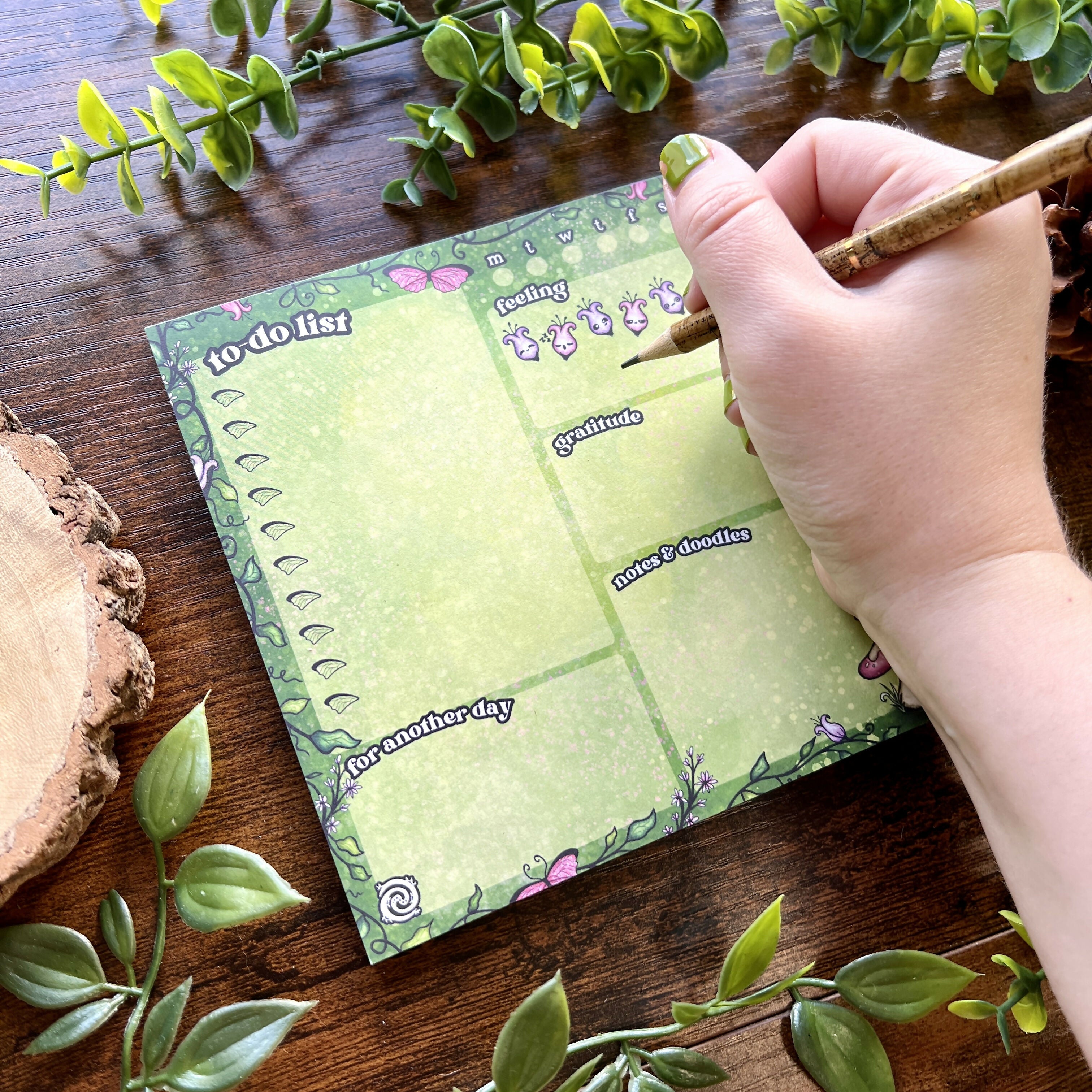 Magic Garden Planner Pad | Fairy Garden Theme | Art & Soul