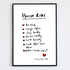 House Rules Print