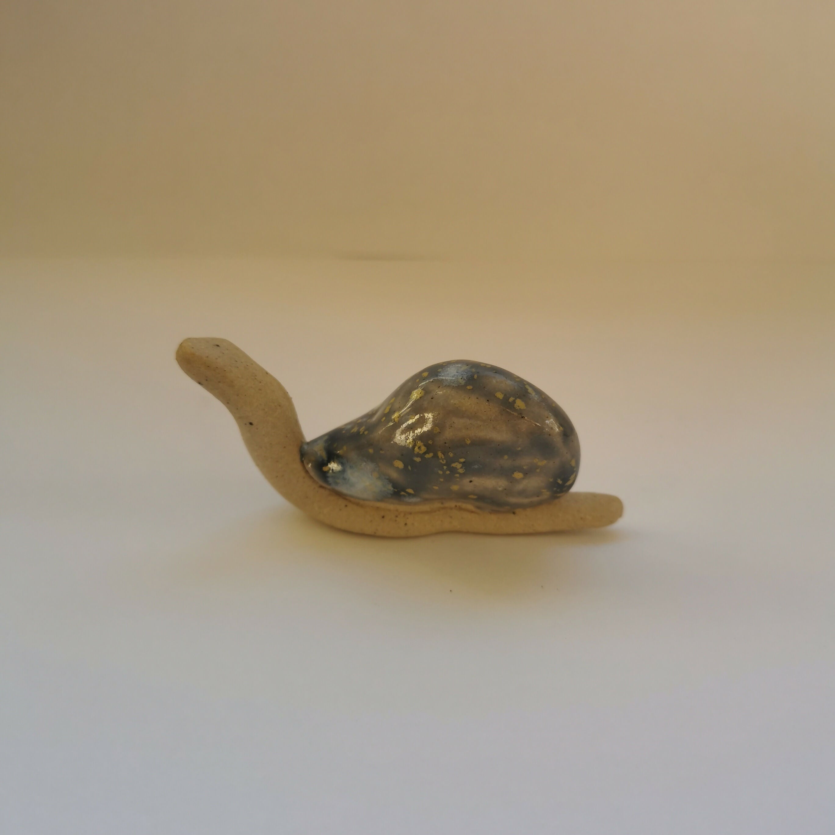 Ceramic Snail - Partial Glaze