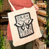 Magical Moth Stamp Tote Bag