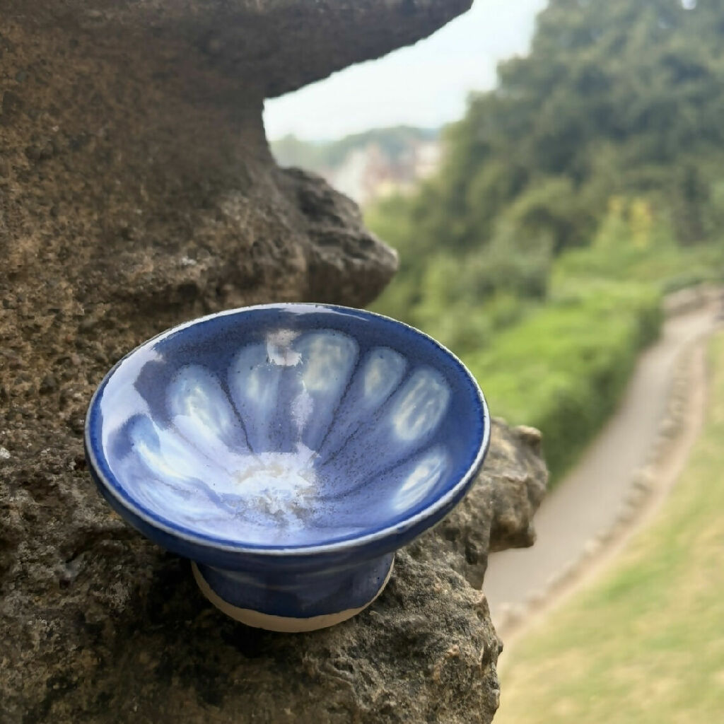 Blue Spotted Bowl
