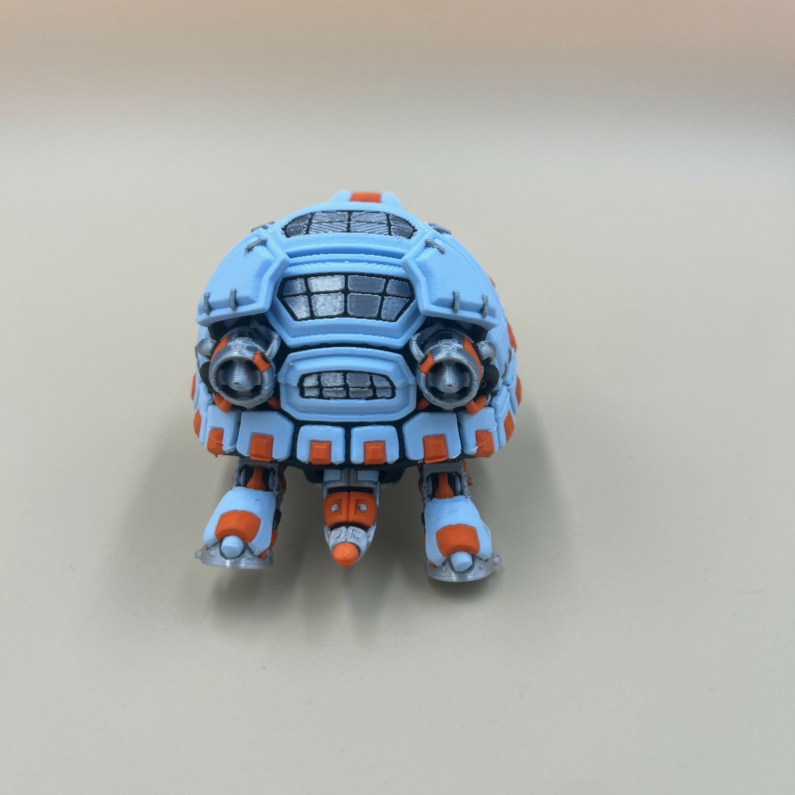 3D Printed MEDIUM: Articulated Sensory Fidget Animals friends Robot Turtle 8cm