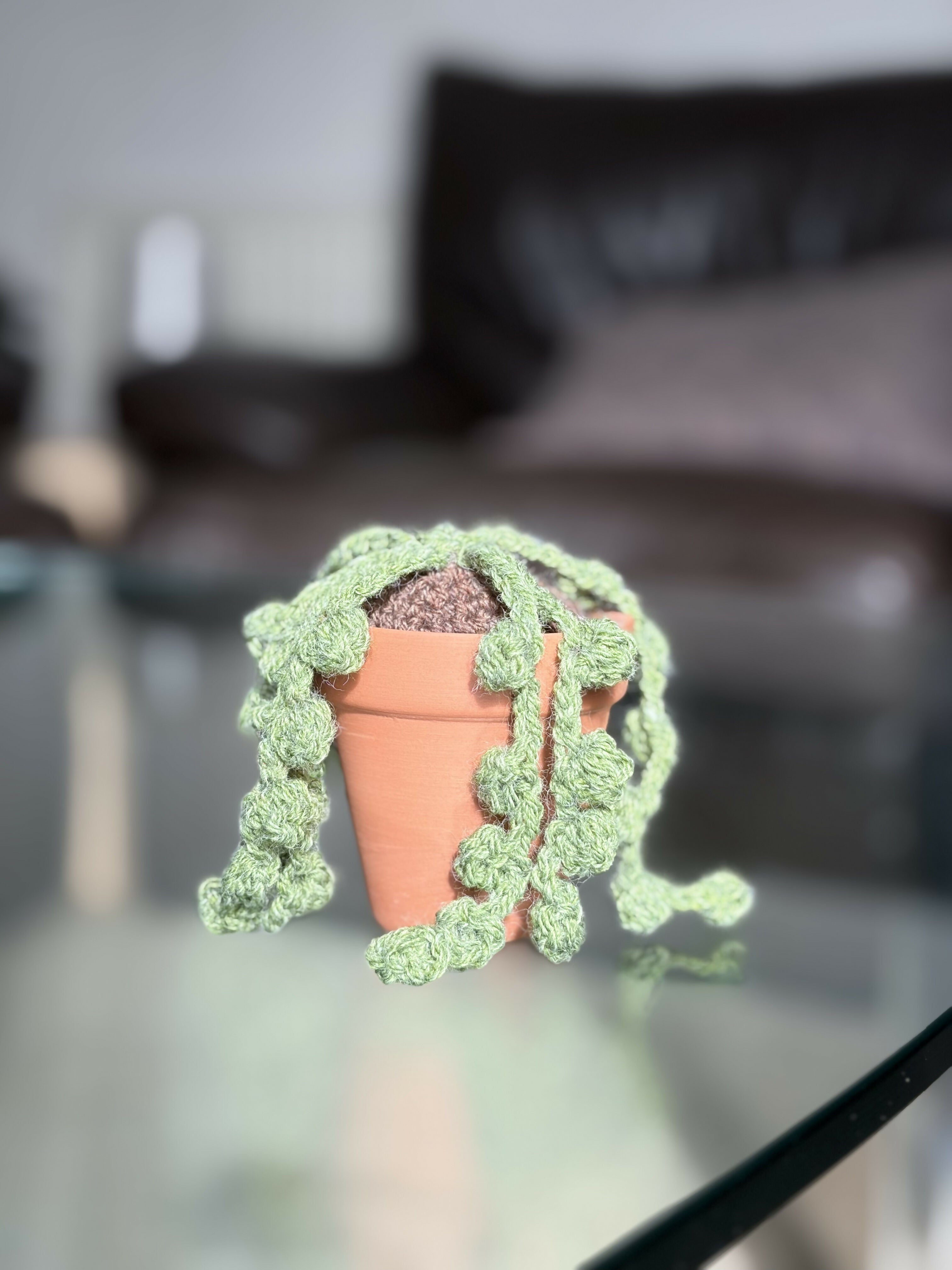 Crochet Potted Cactus