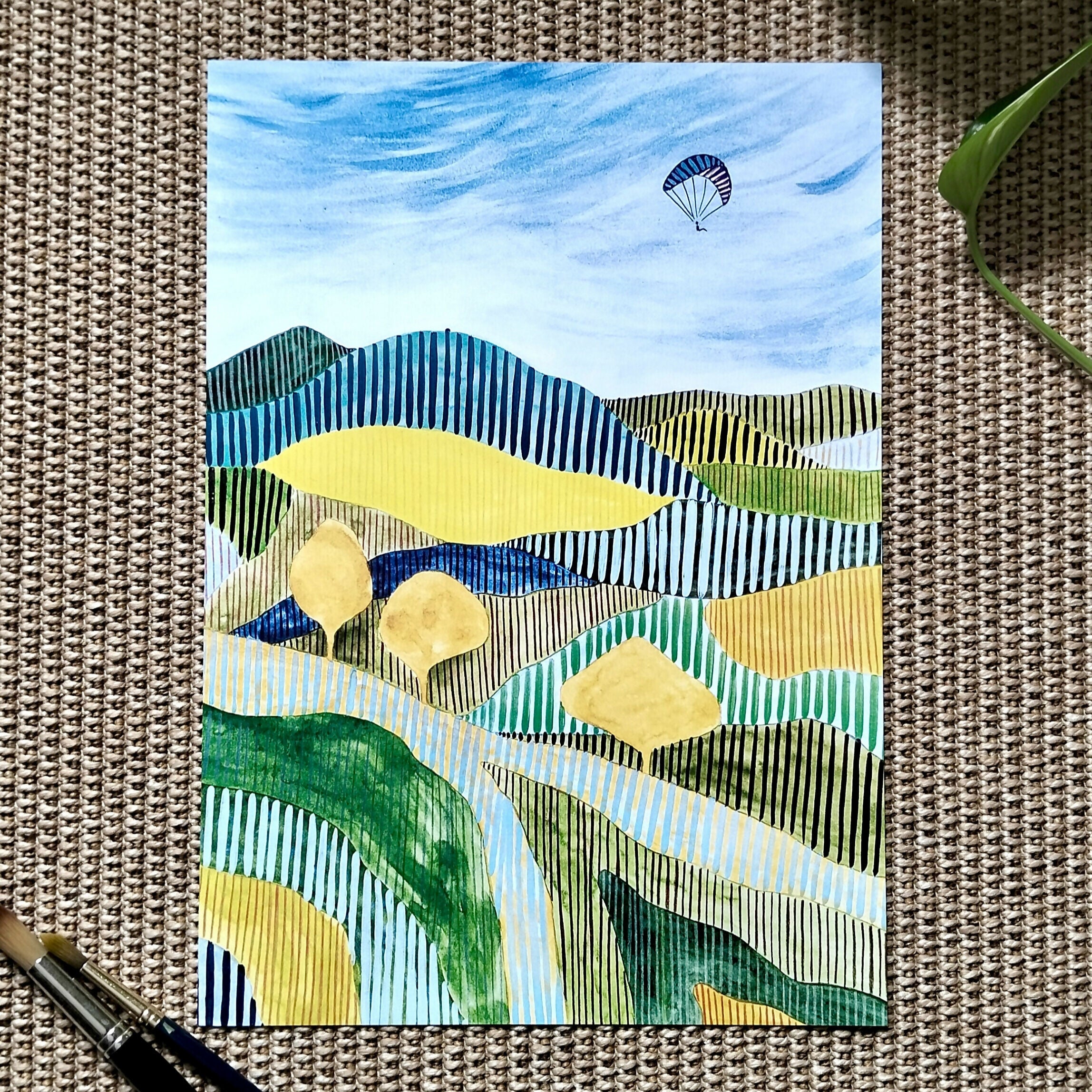 A3 Art Print | Malvern Hills