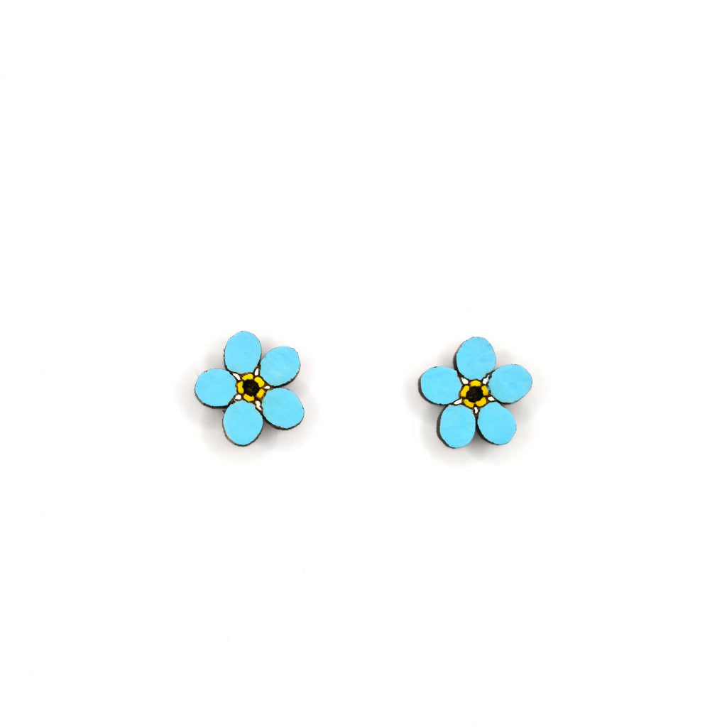 Forget-me-not Stud Earrings
