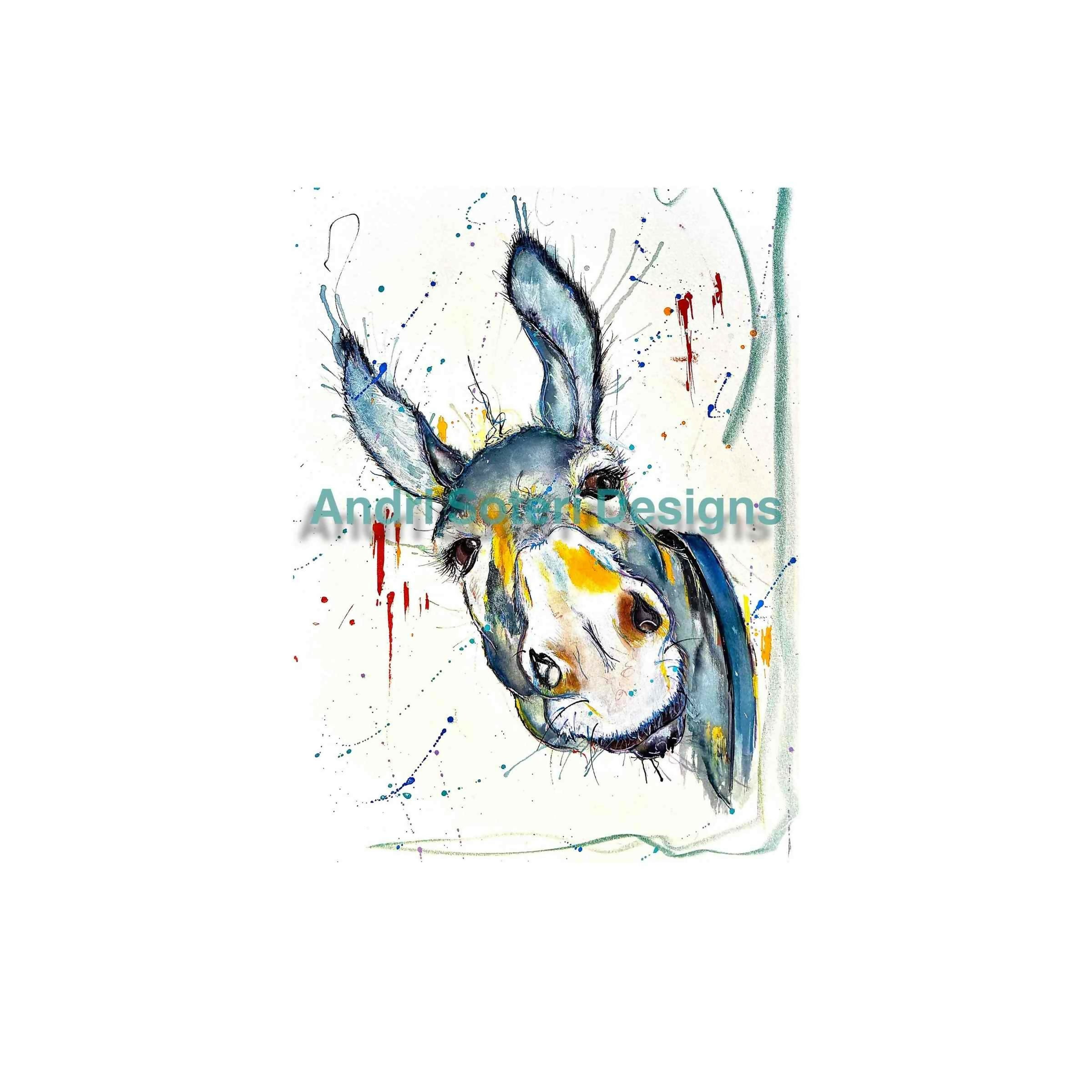 Donkey Doo Dah, PART OF THE 'ANIMAL ART COLLECTION'
