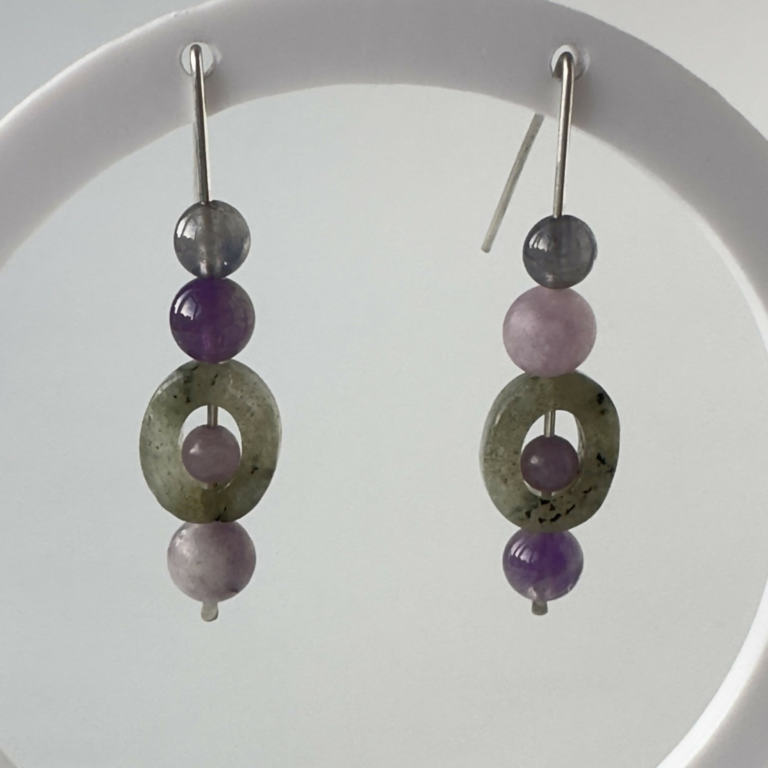 INSIGHT EARRINGS | STERLING SILVER & STONE EARRINGS FOR PERCEPTION