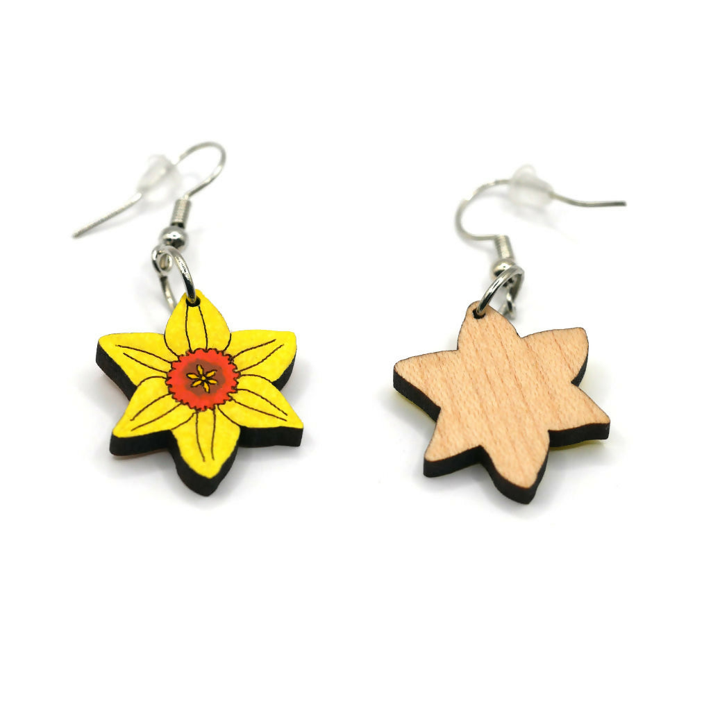 Daffodil Dangle Earrings