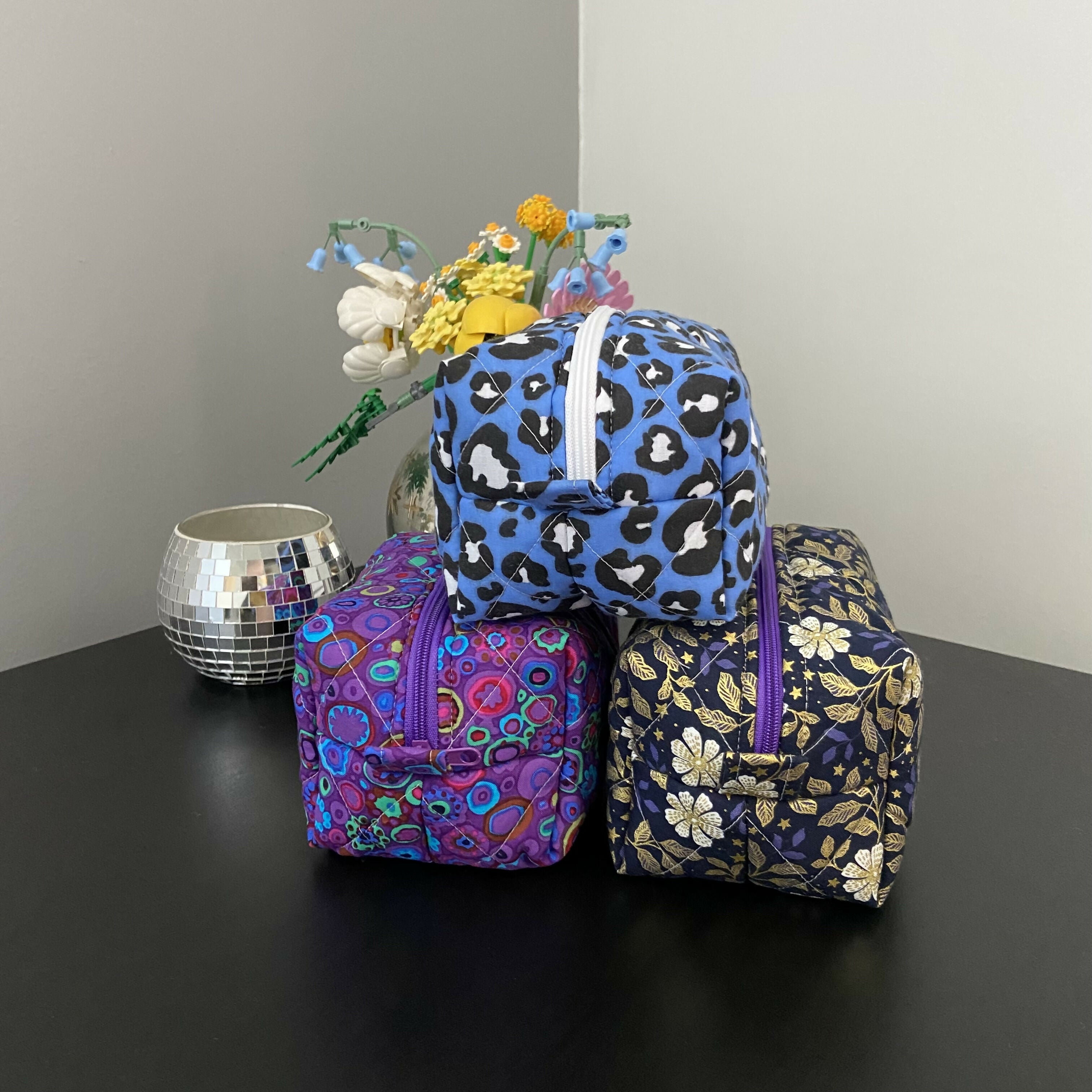 Medium Boxy Cosmetics Bag