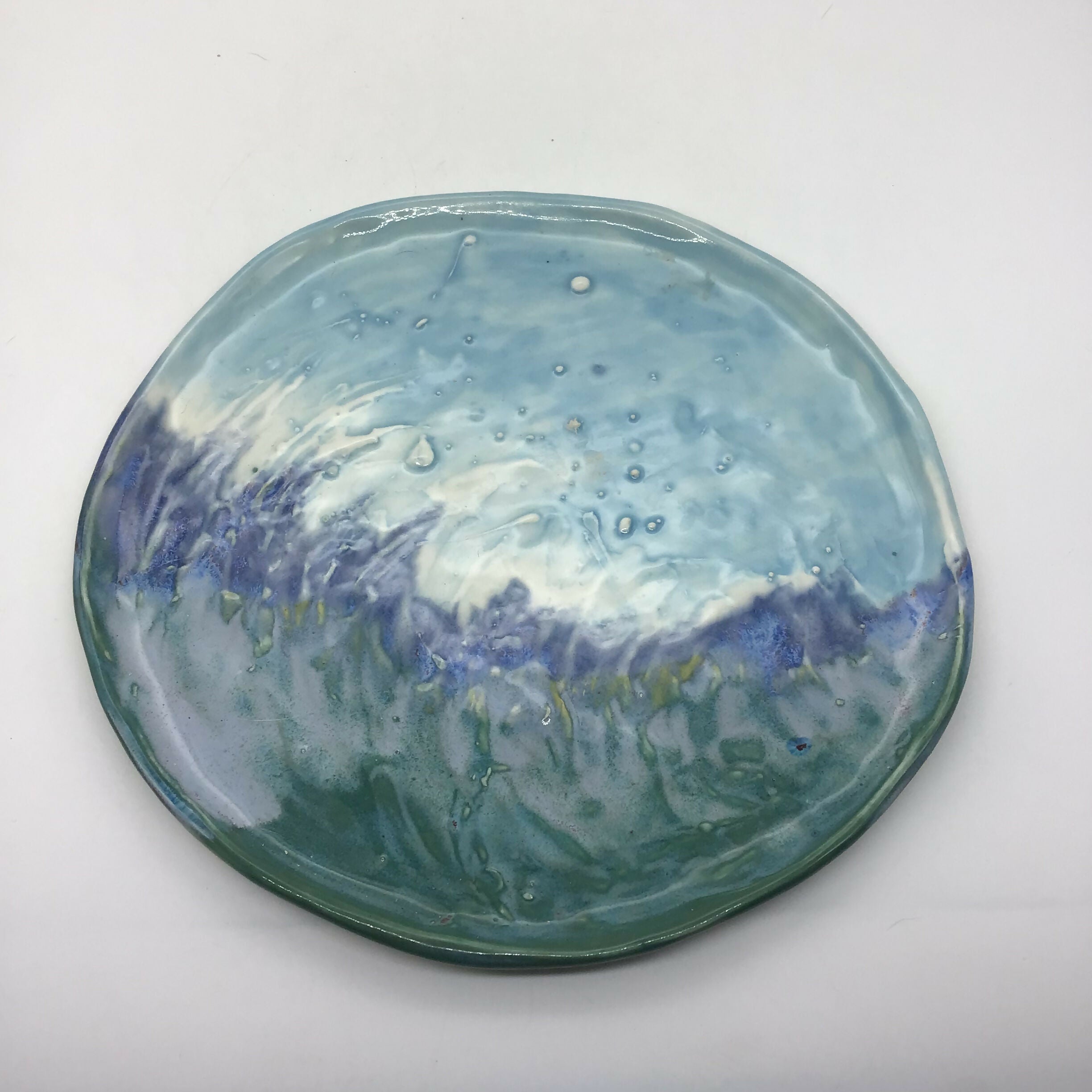 Porcelain Wave Plate