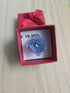 Stainless Steel Real Hydrangea Ring