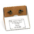 Bumble Bee Stud Earrings