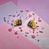 Chocolate Sprinkle Waffle Earrings