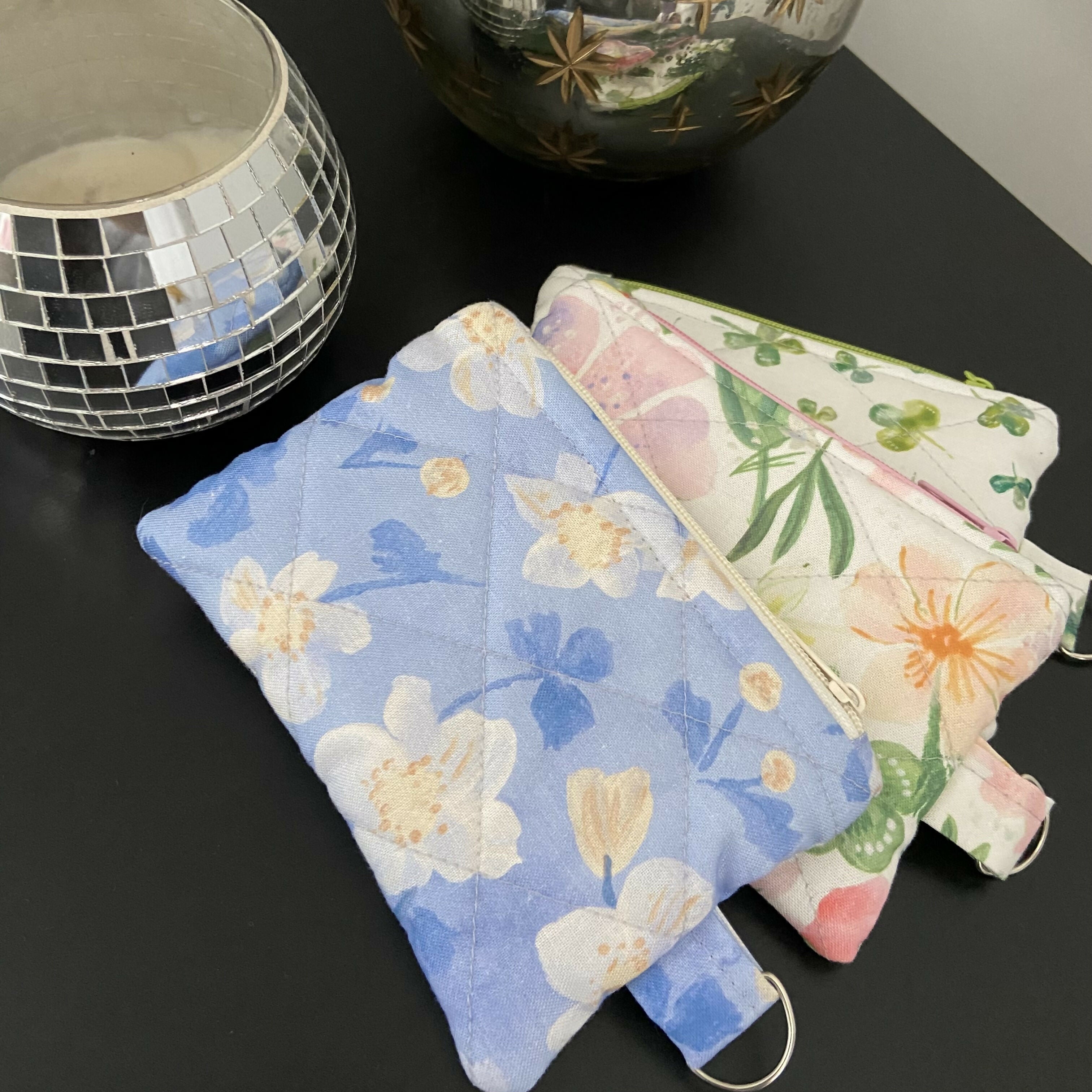 Spring Mini Zipper Pouch