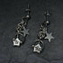 Short Sparkle Star Earrings