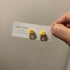 Micro Crochet Flower earrings