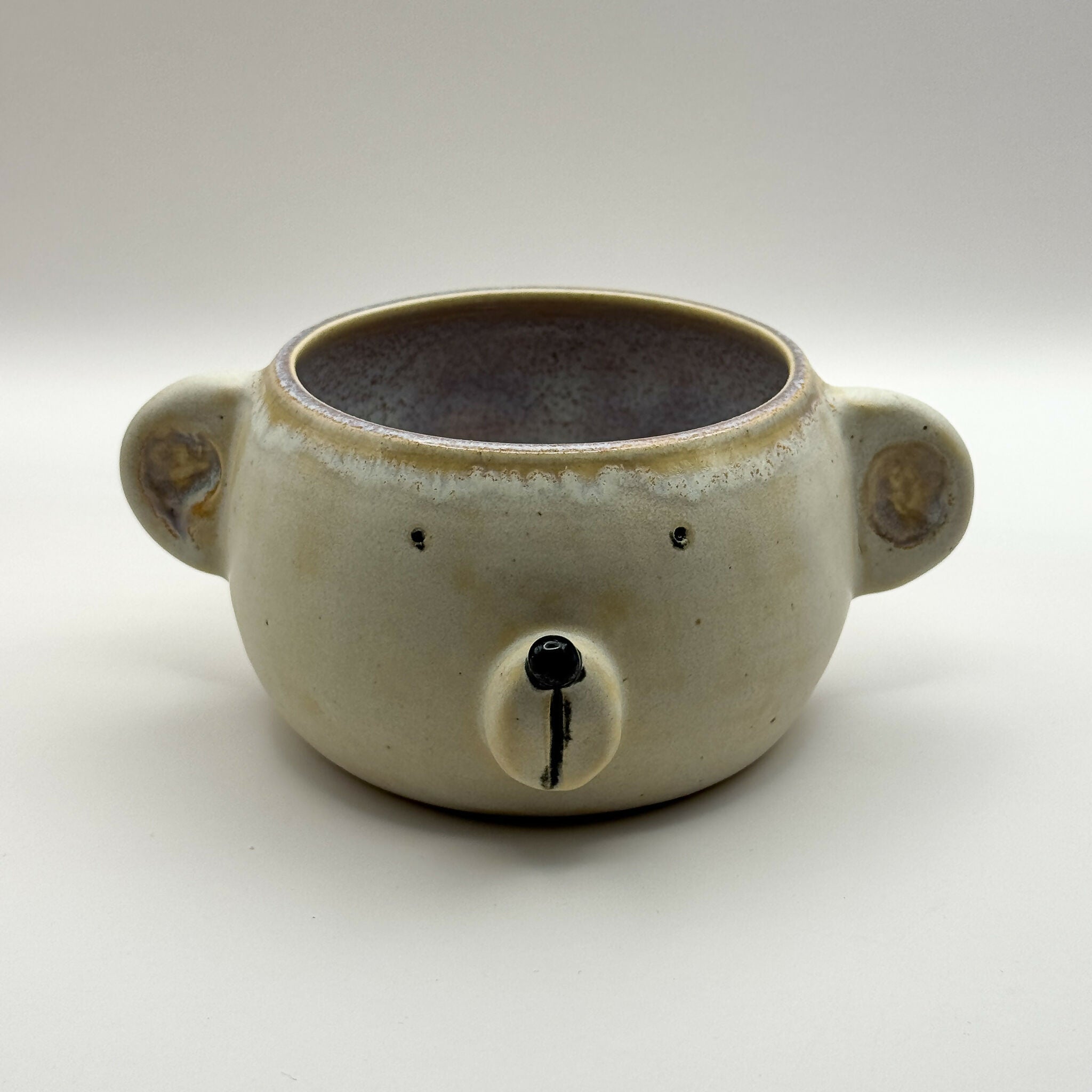 Handmade Light Bear Ceramic Cup