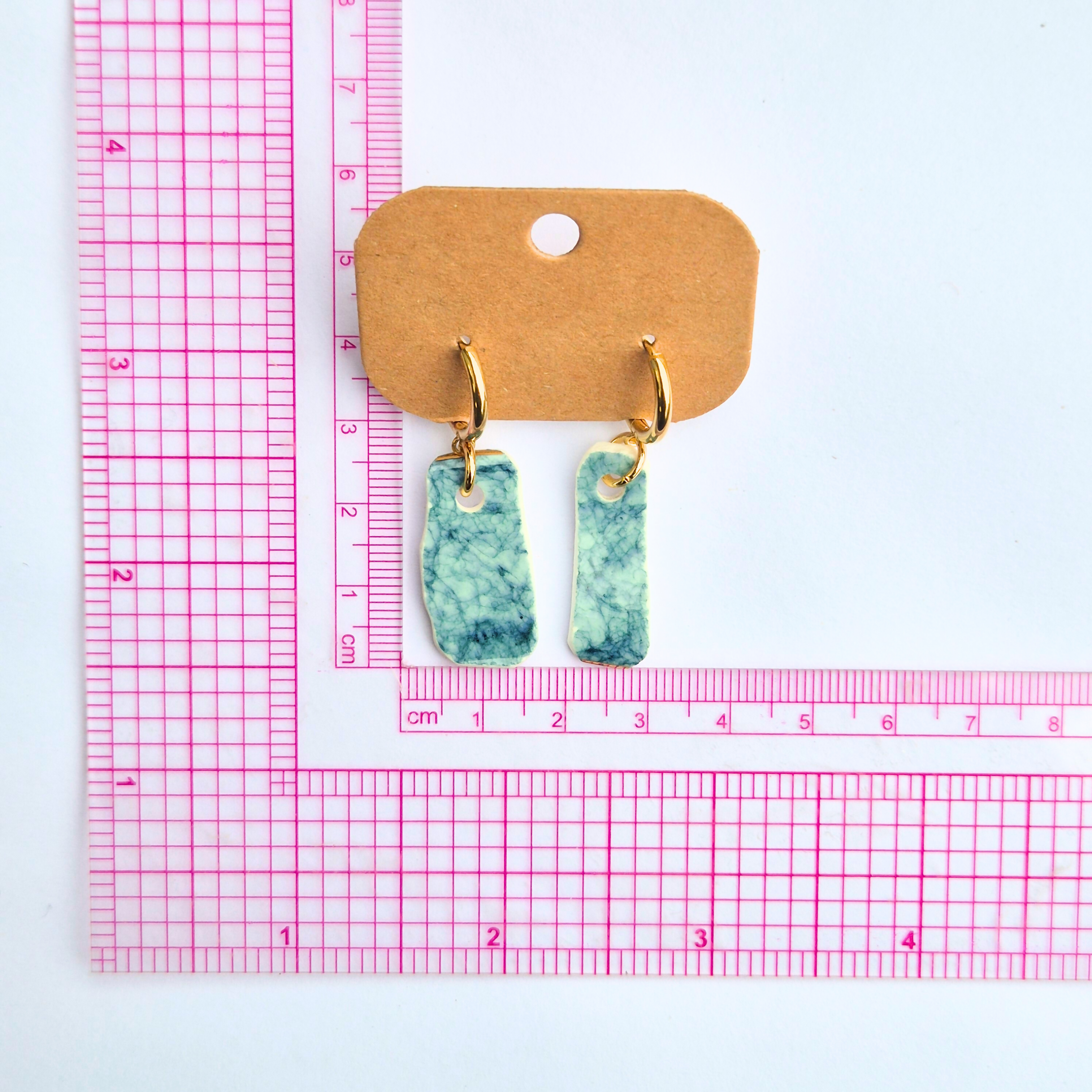Recycled Ceramic Earring