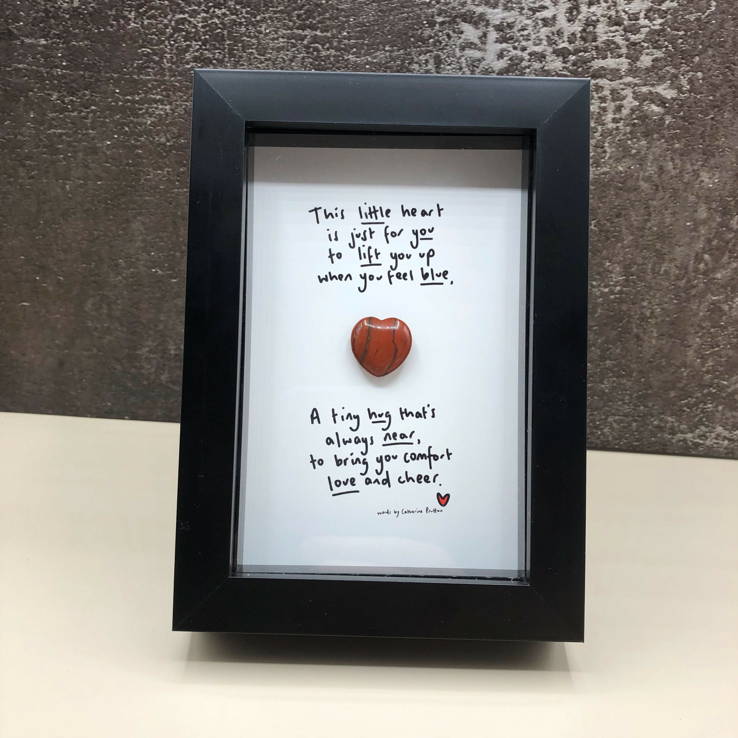 Tiny Heart Poem Frame