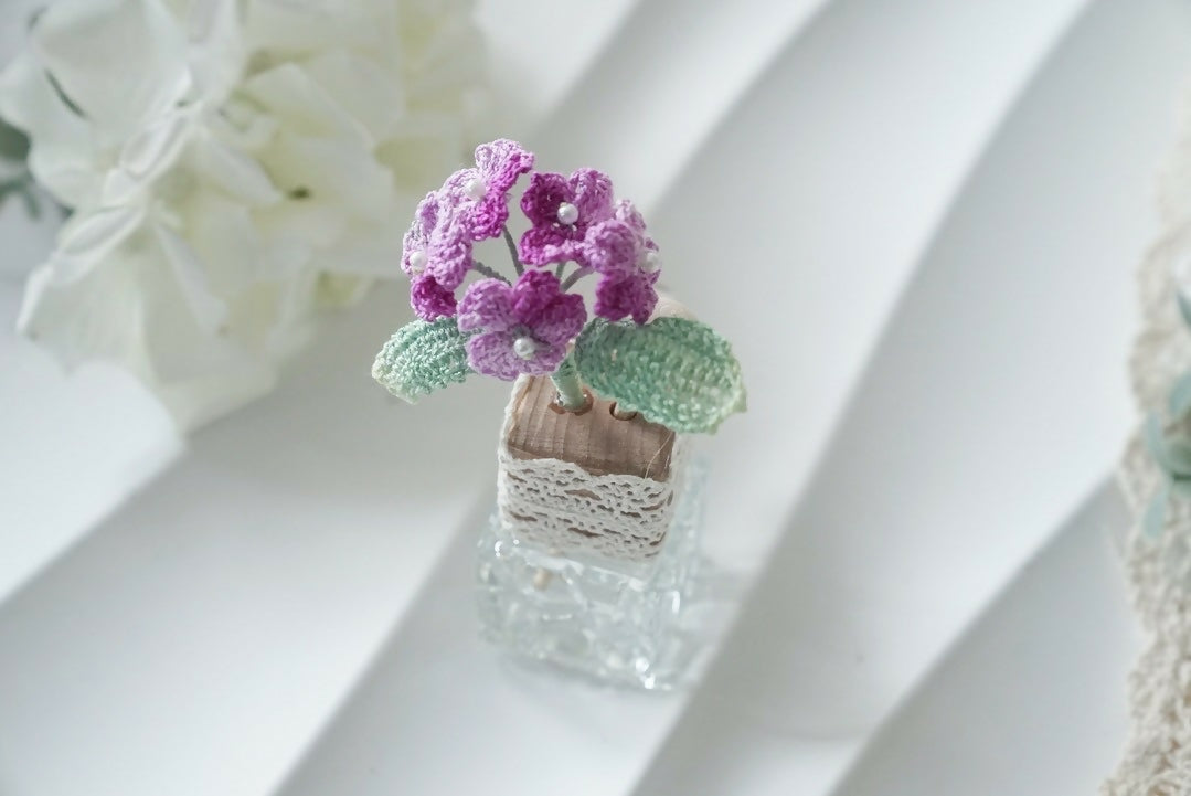 Hydrangea Car Air Freshener