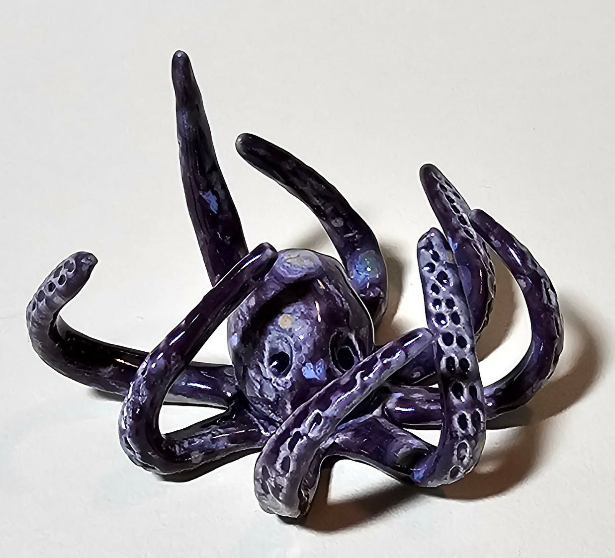 Large purple octopus