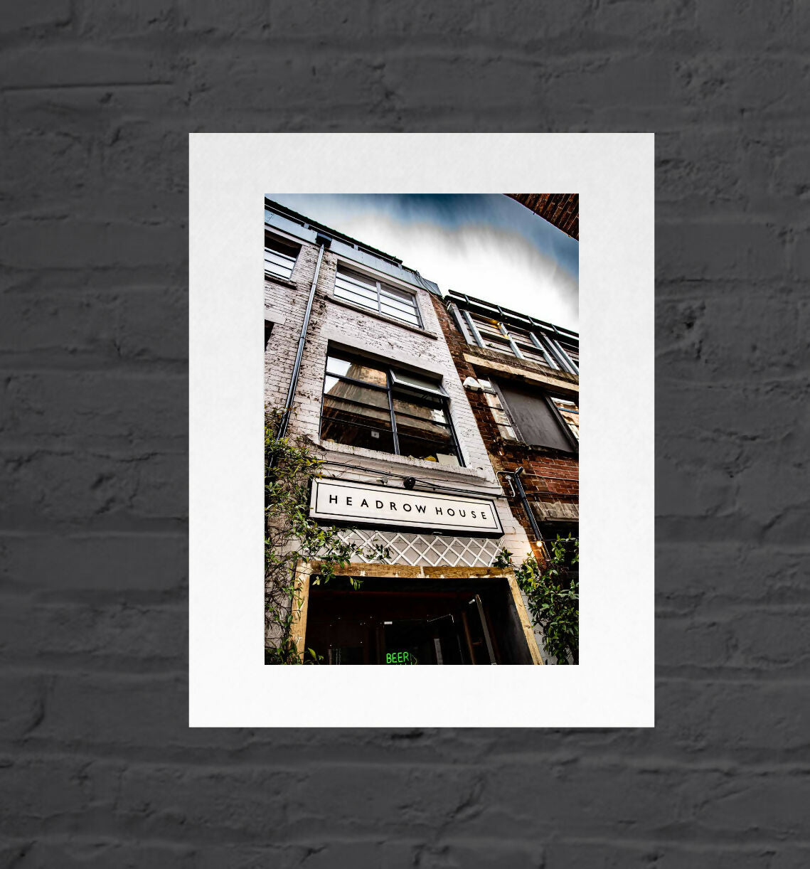 Headrow House, Mounted Photographic Print