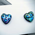 CHARMING HEART SHAPED STUD EARRINGS