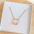 Seaglass Moon Necklace