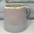 Glazed White Stoneware Mug