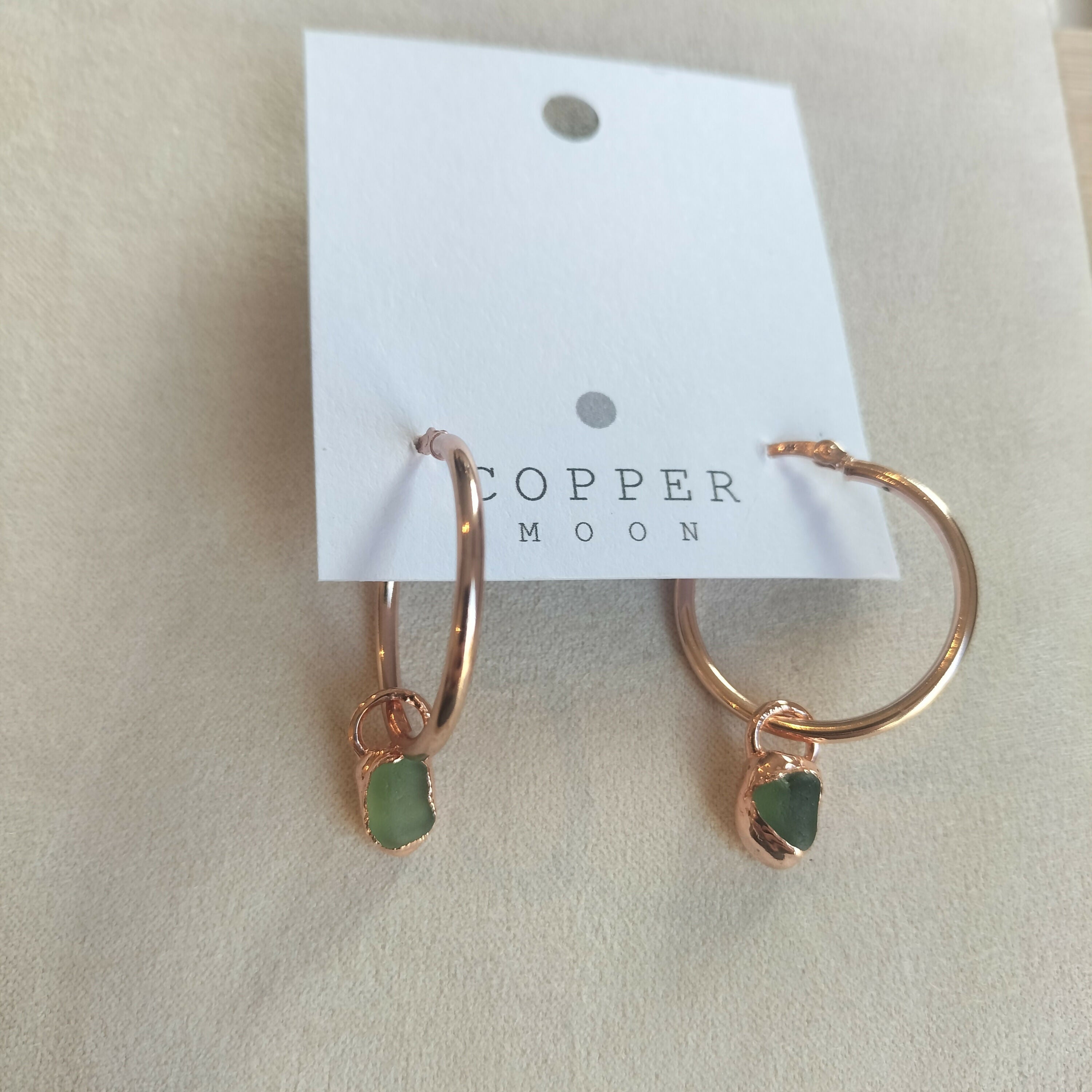 Seaglass Sleeper Earrings