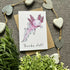 Axolotl Thank You Greetings Card