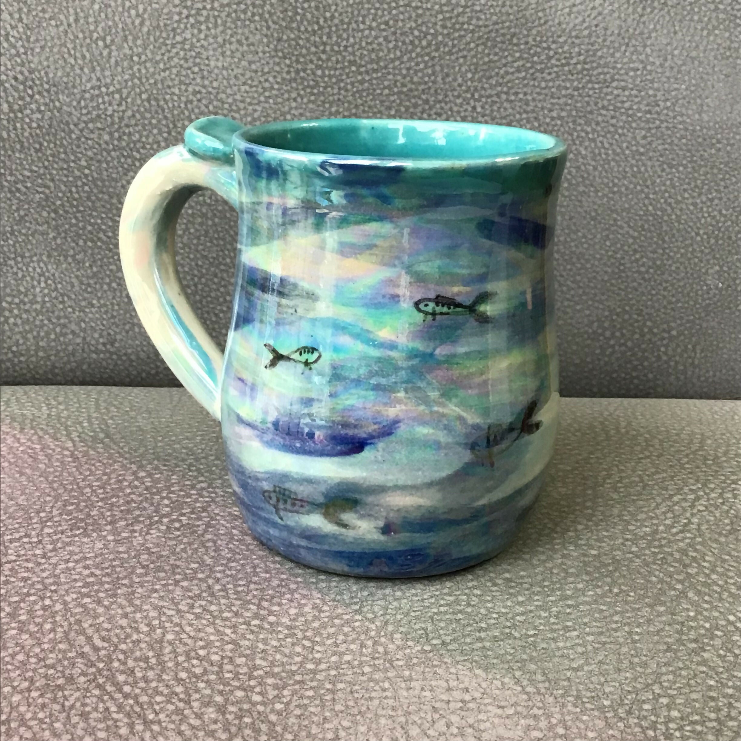 Handpainted Sea Mug