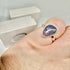 AUSTRALIAN OPAL RING SIZE L 1/2