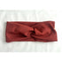 Burnt Orange Ribbed Jersey Headband