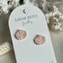 Pastel Seashell Studs