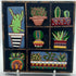Clay Cacti, Succulent and Plant Small Wooden Black Painted Trinket Tray