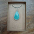 Amazonite Wire Wrapped Pendant