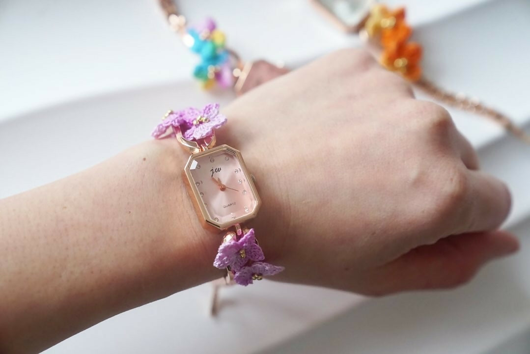 Cherry Blossom Flower Women's Watch