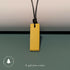 Minimalist Solid Wood Rectangle Pendant
