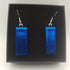 Blue Glass Earrings