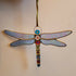 Glass Dragonfly Hanging Decoration